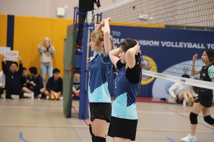 Girls basketball game