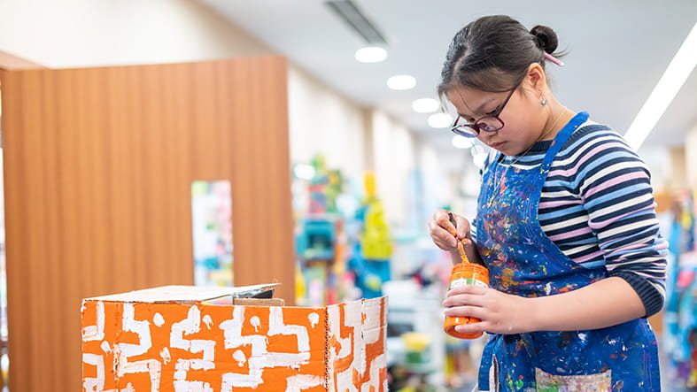 大连美国国际学校 |Outstanding Experiences  - 07 - Feature Cards Pattern - Arts