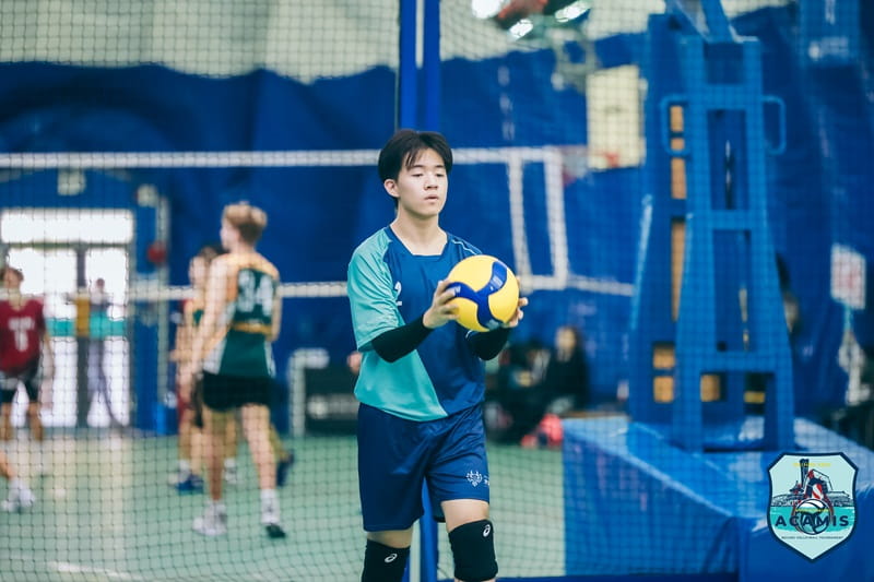 Ein Sel, captain of the DAIS boys volleyball team