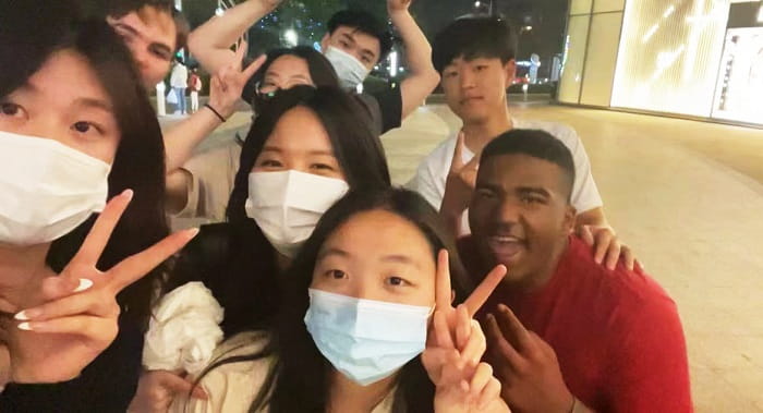 High school students