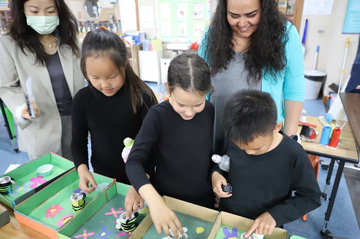 Design project in elementary school