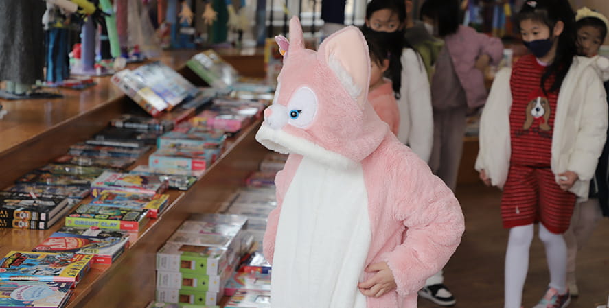 Book Fair on Pajamas Day
