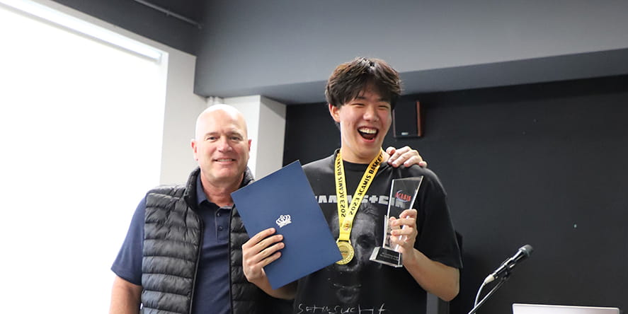 Jed Zhao, Most Valuable Player in Varsity Basketball