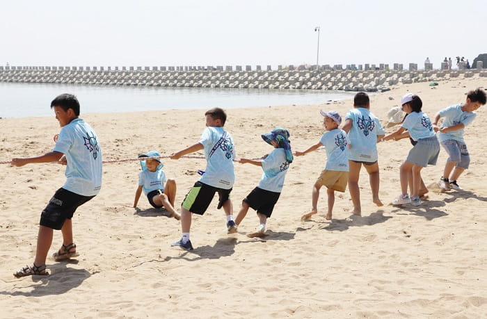 Games on the beach