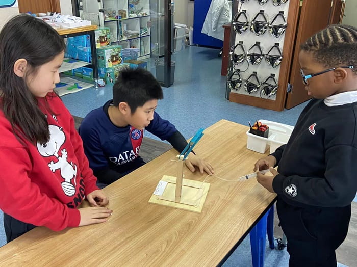 Students participate in MIT challenge and work with magnets
