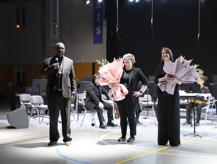 Music teachers after the concert