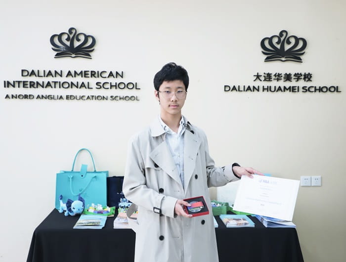 Aiden, American Mathematics Competition winner