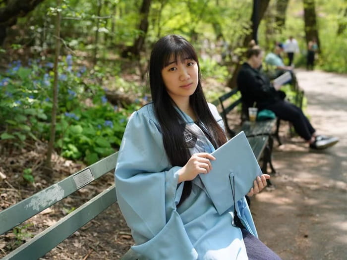 Crystal, future Harvard student