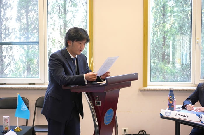 Mathis, DAISMUN delegate