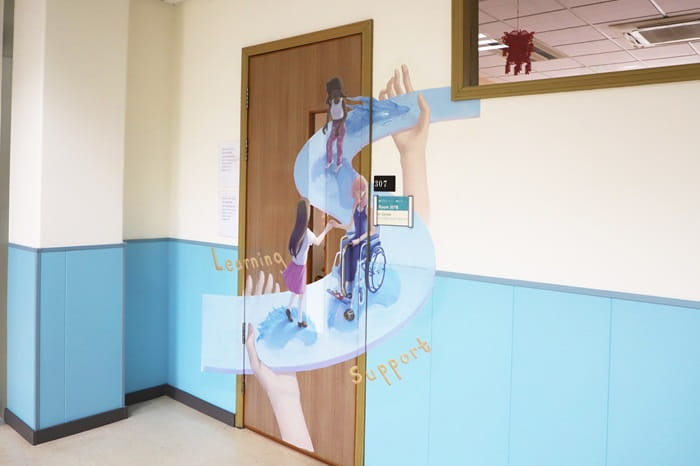 Learning support office in the Secondary school