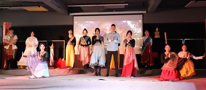 The King and I on stage