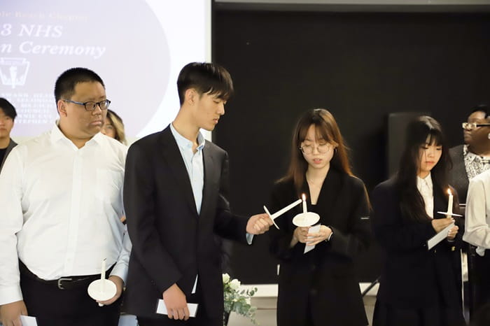 National Honor Society Induction Ceremony