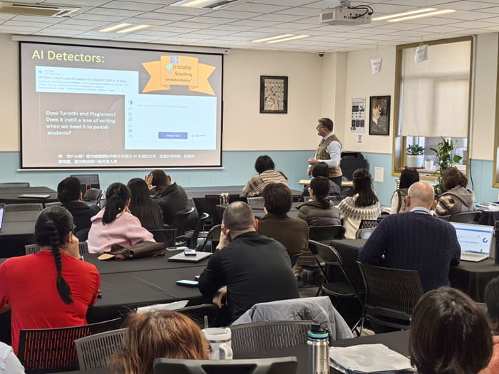 AI workshop for teachers