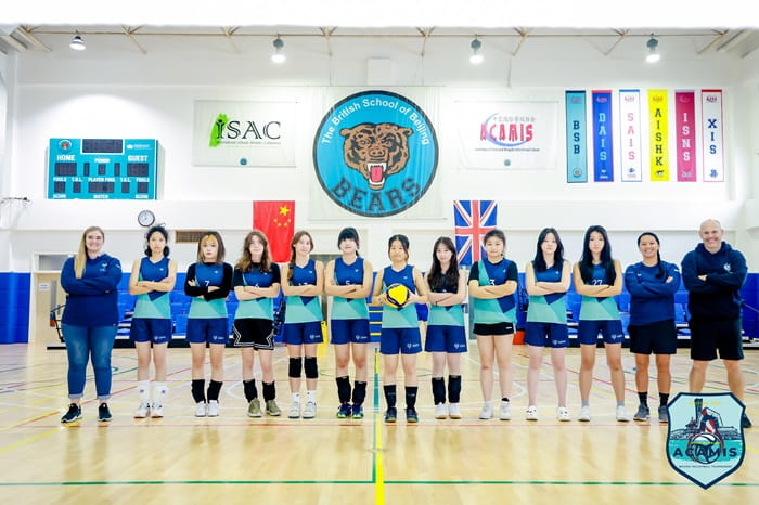 girls volleyball team