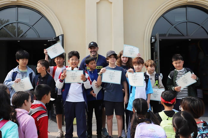 Athletic awards in elementary