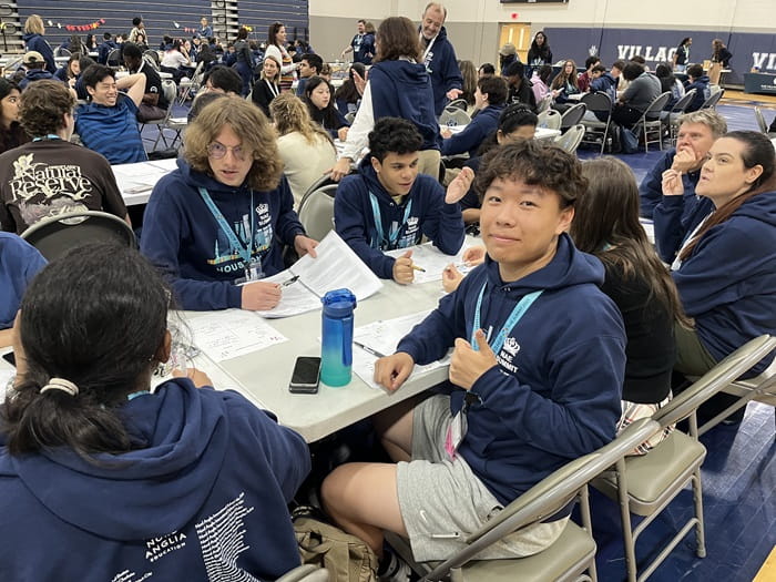 Michael Ma at the Student Summit