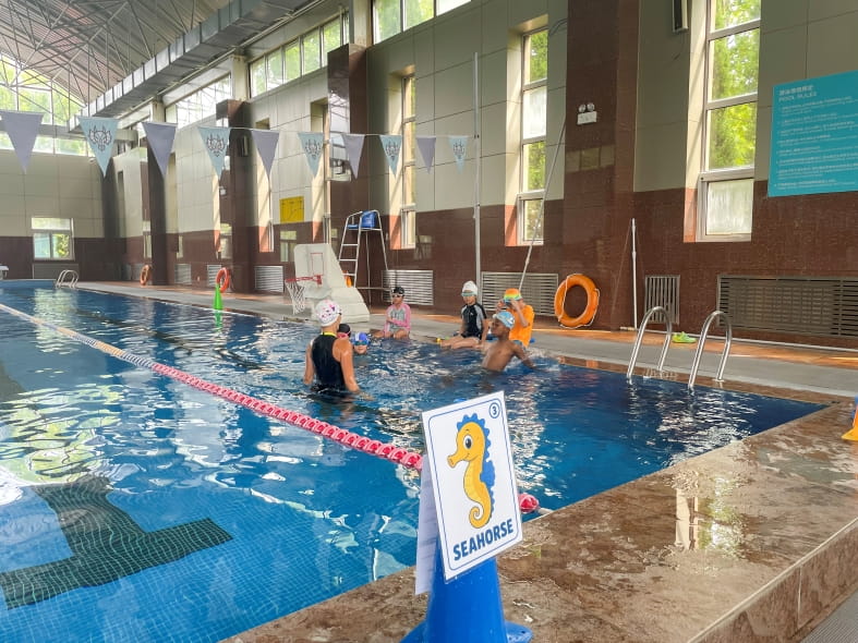 school swimming pool